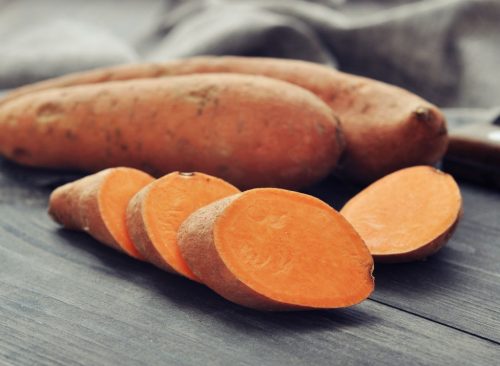 أنواع الخضروات التي تحتوي على البروتين Sweet-potato